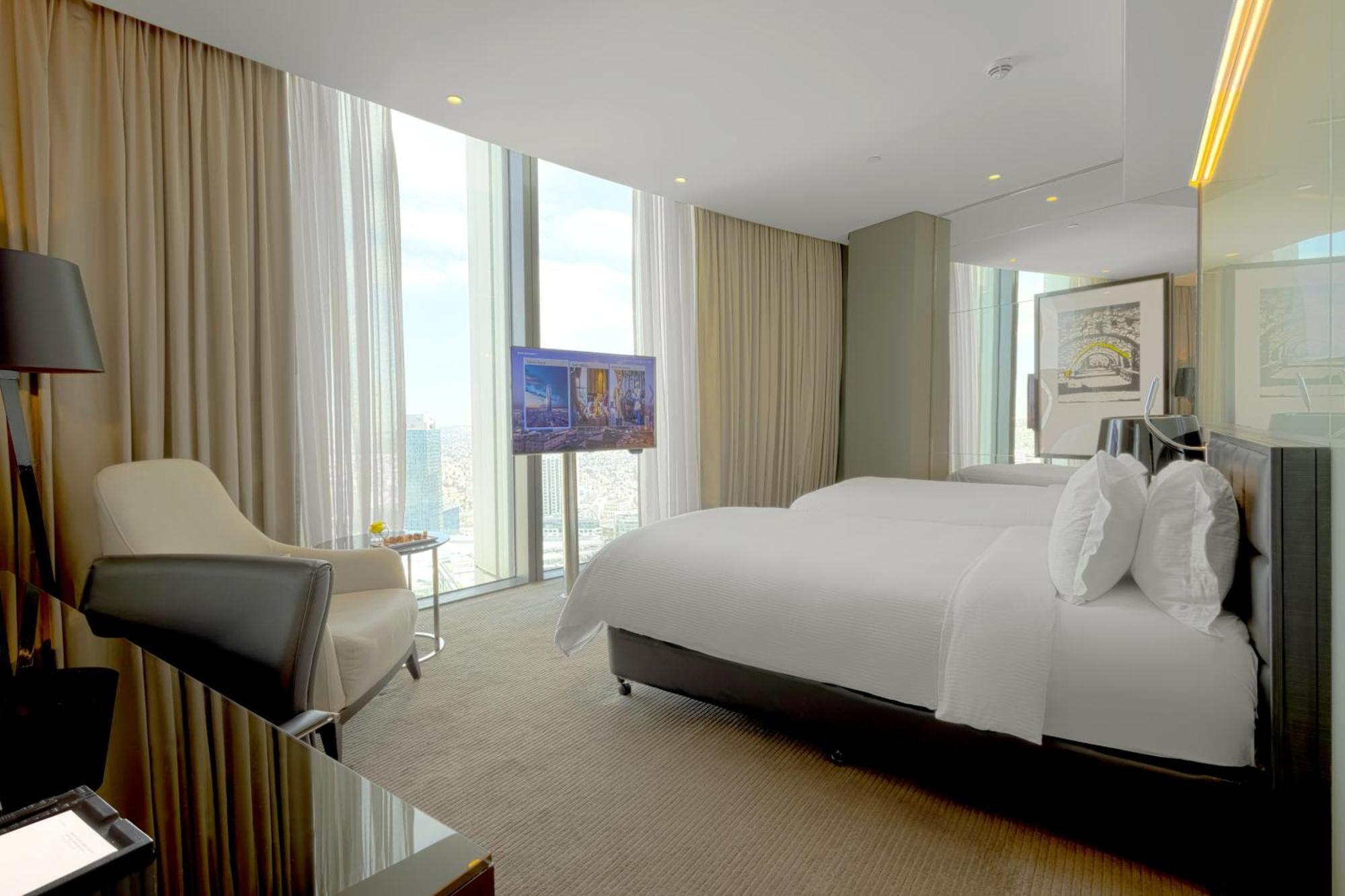 Chambre Lits Jumeaux - Étage Supérieur - Vue sur Ville